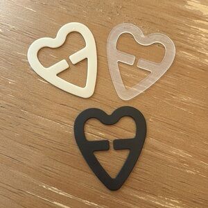 Women’s Neutral 3 Piece Plastic Bra Strap Converter